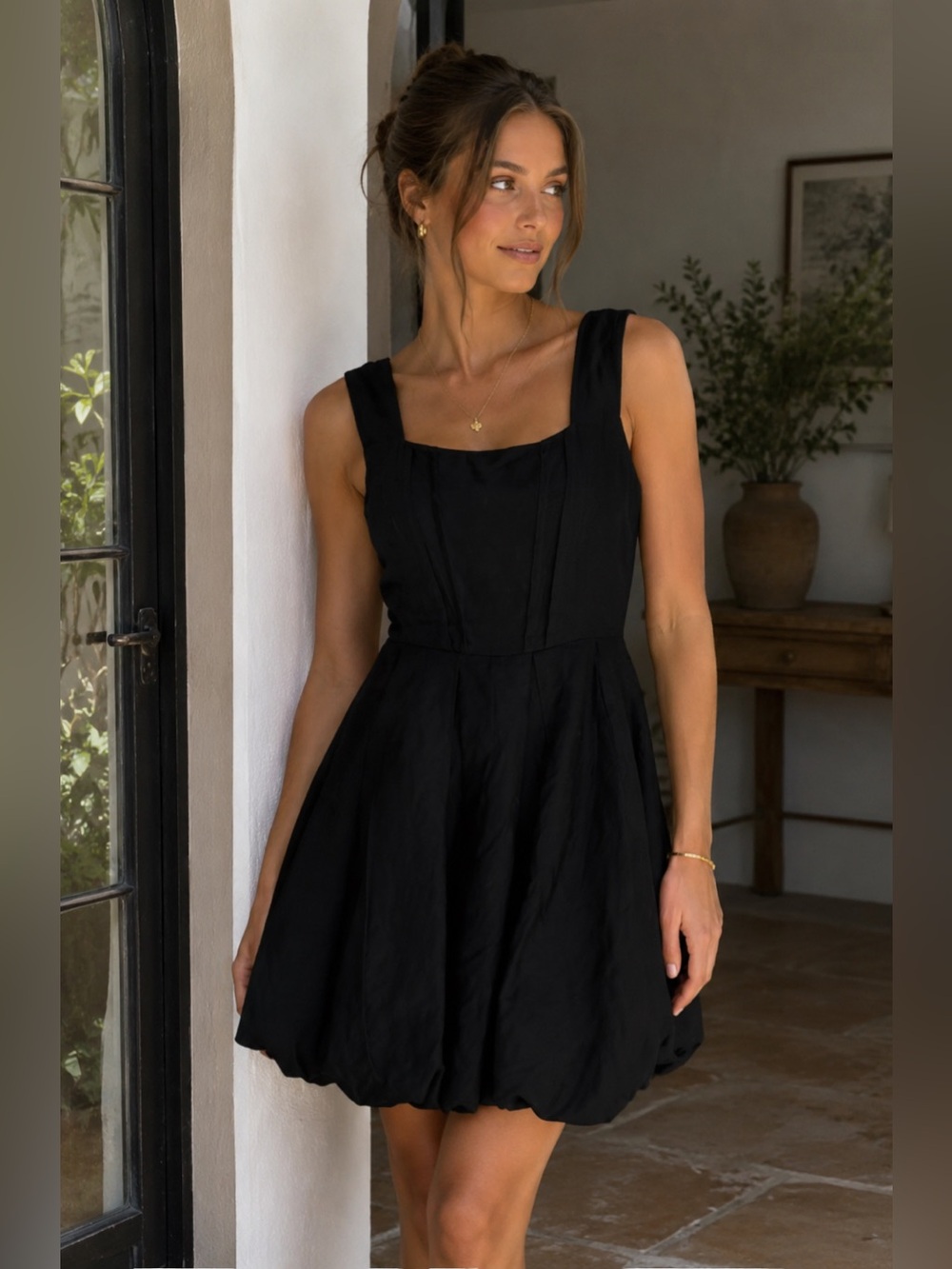 Cynthia Rowley Elegant Black Sleeveless Dress